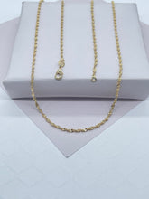 Load image into Gallery viewer, 18k Gold Filled 1.8mm  Singapore ChainWholesale Jewelry Supplies
