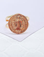 Load image into Gallery viewer, 18k Gold Filled Smooth Plain San Benito Ring
