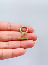 Load image into Gallery viewer, 18k Gold Filled Toggle Clasps Available in Various Styles Made for Jewlery Making
